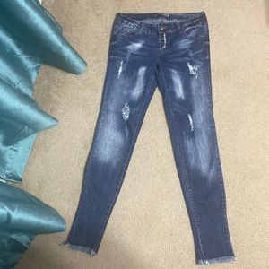 Twentyone Black by Rue 21 Junior’s Distressed Jeans